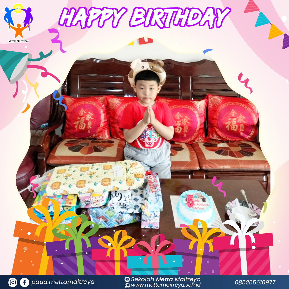 Virtual Birthday Celebration 2 (Part II) | PAUD METTA MAITREYA